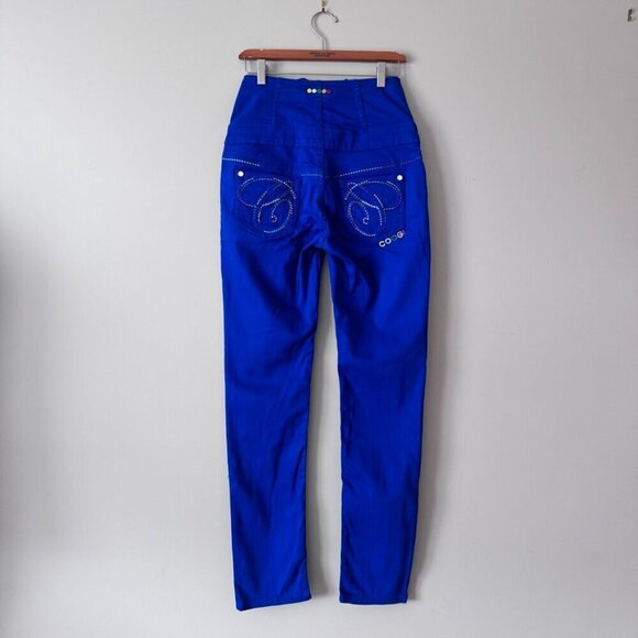 Coogi | High Waisted Ribcage Jeans - Size 6 - Picture 3 of 16